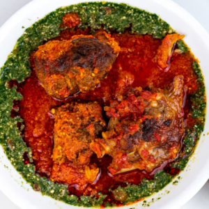 Amala and Ewedu