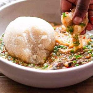 OKRO SOUP WITH EBA